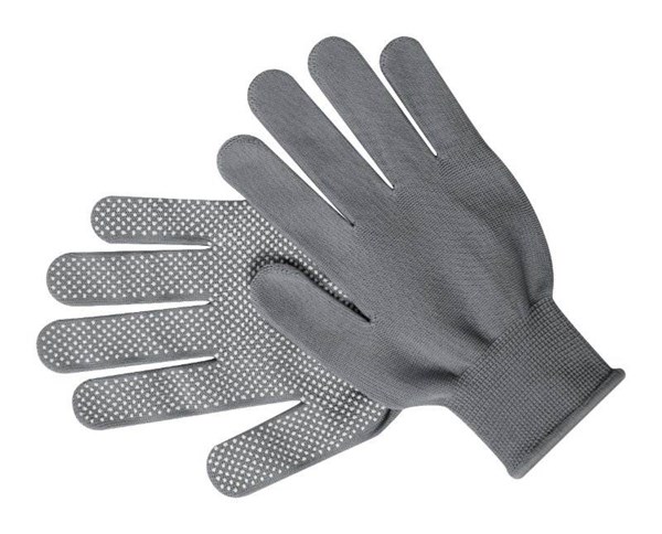 Obrázky: Pár elastických nylónových rukavic, šedé, Obrázok 1