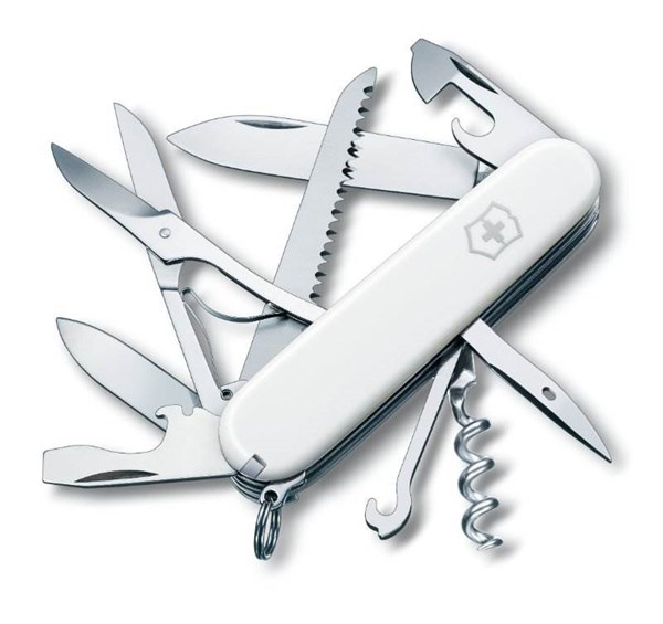 Obrázky: Victorinox HUNTSMAN vreckový nôž biely