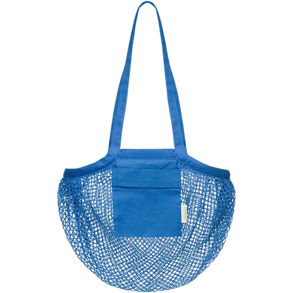 Obrázky: Sieťovaná nákupná taška Pune modrá, Obrázok 4