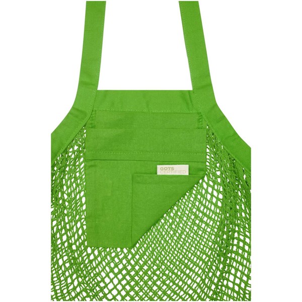 Obrázky: Sieťovaná nákupná taška Pune zelená, Obrázok 2