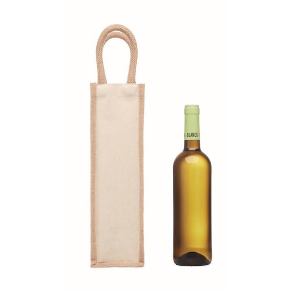 Obrázky: Jutová taška na 1 fľaša, Obrázok 4