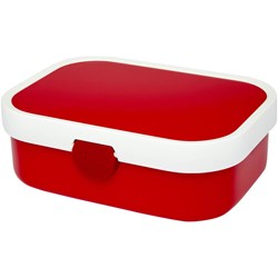 Obrázky: Plastový obedový box červený