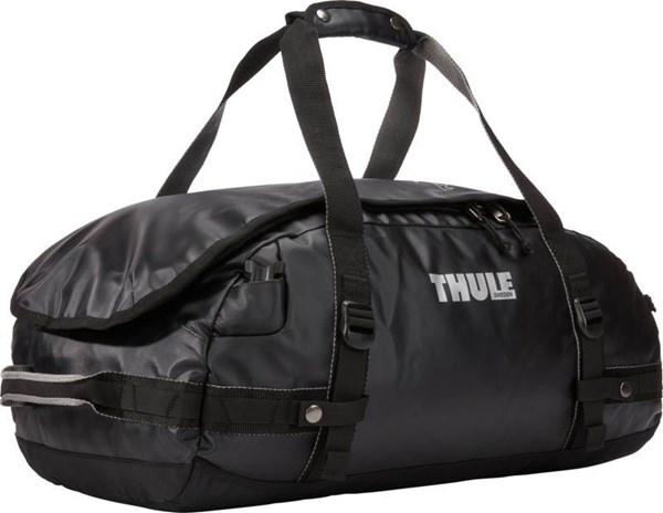 Obrázky: Čierna nepremokavá športová taška THULE 70 litrov
