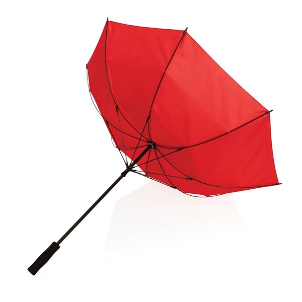 Obrázky: Červený vetru odolný dáždnik Impact, Obrázok 3