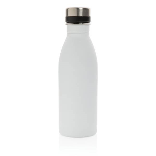 Obrázky: Biela fľaša na vodu z nehrdzavejúcej ocele 500 ml, Obrázok 2