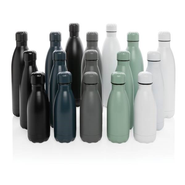 Obrázky: Jednofarebná čierna nerezová termo fľaša 1l, Obrázok 7