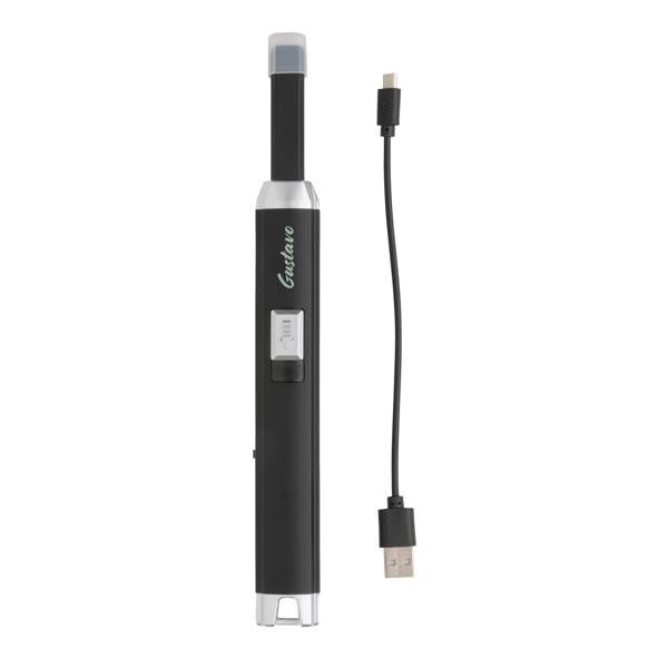 Obrázky: Čierny elektrický USB zapaľovač, Obrázok 4