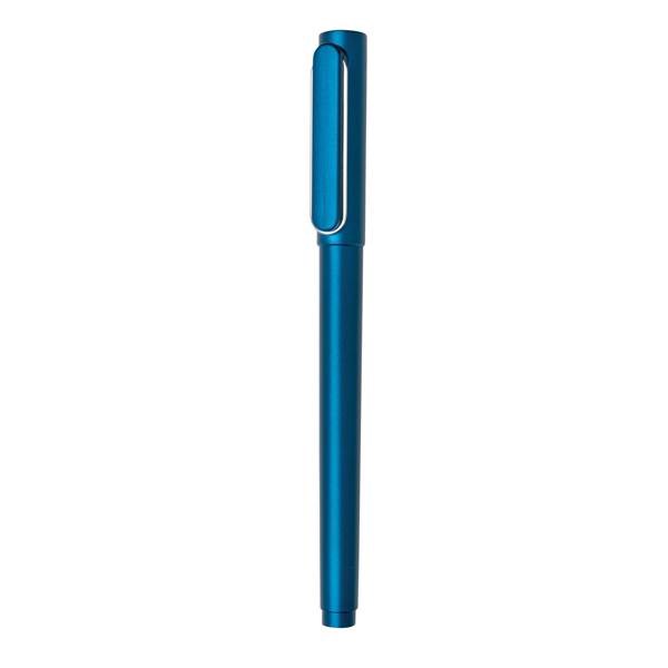 Obrázky: Modré plastové pero X6 s vrškom