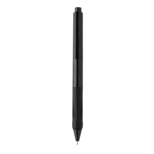 Obrázky: Čierne pero X9 so silikónovýn úchopom, Obrázok 2