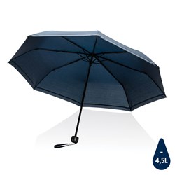 Obrázky: Námornícky modrý dáždnik Impact s reflex. pásikom