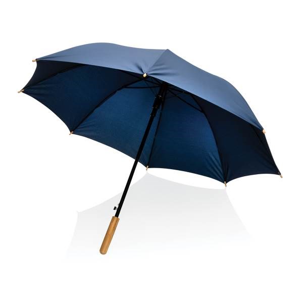 Obrázky: Nám. modrý bambusový automatický dáždnik Impact, Obrázok 4