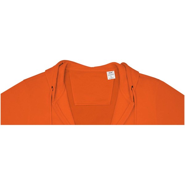 Obrázky: Mikina so zipssom Theron ELEVATE oranžová XL, Obrázok 4