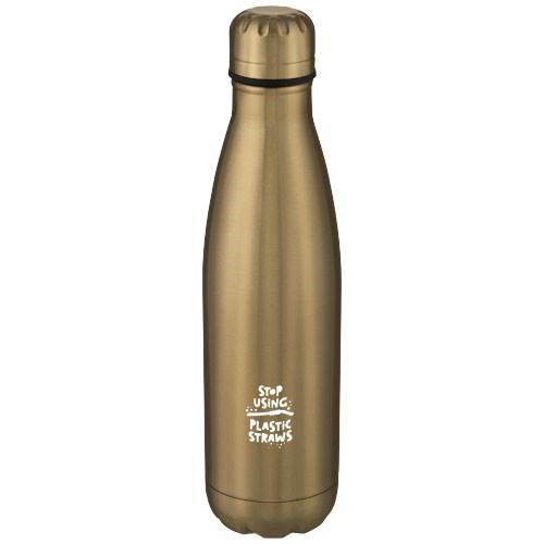 Obrázky: Nerezová termofľaša 500 ml, vák. izolácia zlatá, Obrázok 6