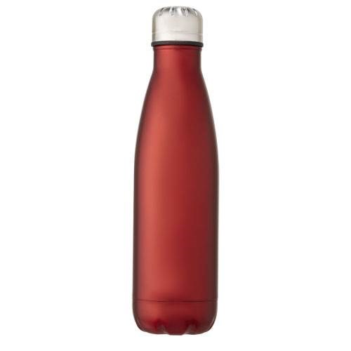 Obrázky: Nerezová termofľaša 500 ml, vák. izolácia červená, Obrázok 4
