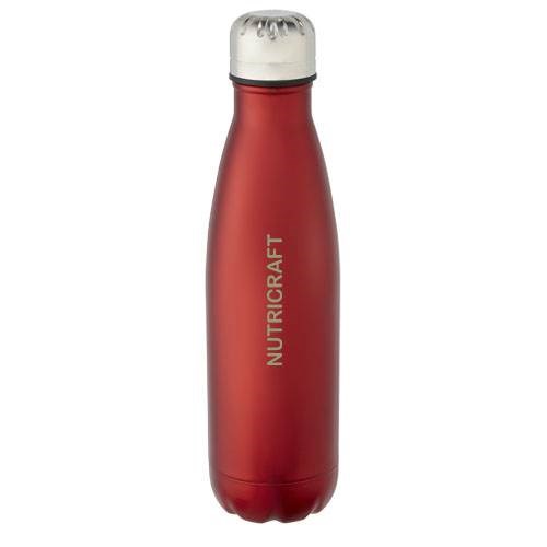 Obrázky: Nerezová termofľaša 500 ml, vák. izolácia červená, Obrázok 7