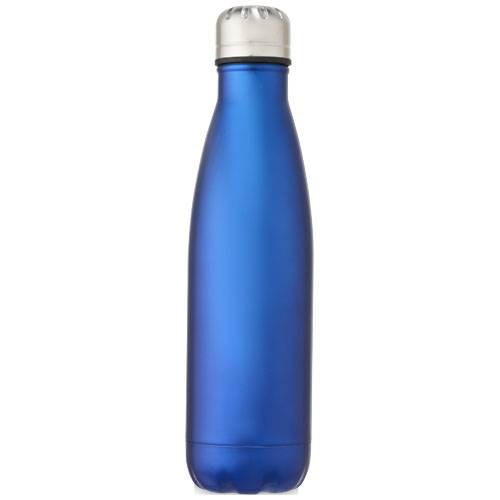 Obrázky: Nerezová termofľaša 500 ml, vák. izolácia modrá, Obrázok 4