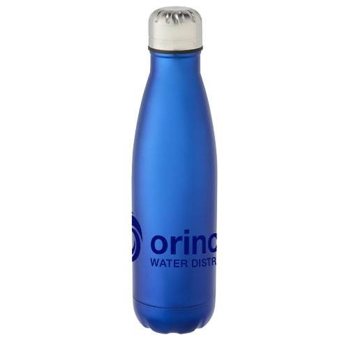 Obrázky: Nerezová termofľaša 500 ml, vák. izolácia modrá, Obrázok 8