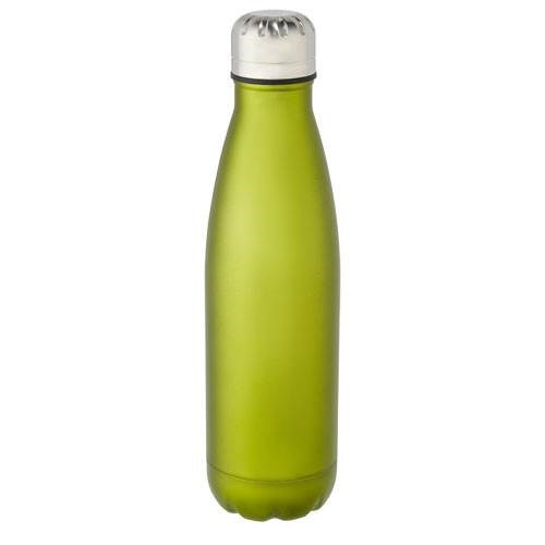 Obrázky: Nerezová termofľaša 500 ml, vák. izolácia zelená