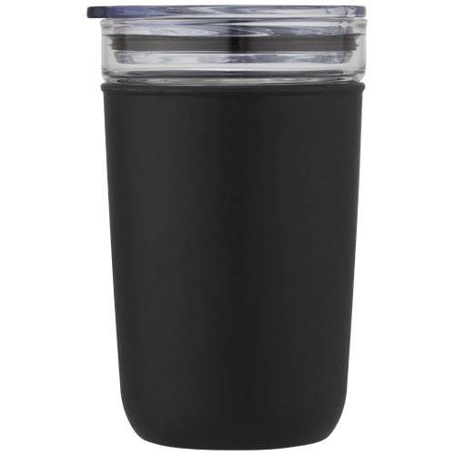 Obrázky: Sklenený hrnček 420 ml, plastový obal čierny, Obrázok 9