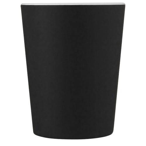 Obrázky: Čierny keramický hrnček 360 ml s bielym vnútrom, Obrázok 6