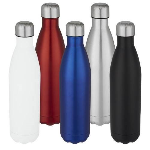 Obrázky: Nerezová termofľaša 750 ml, vák. izolácia biela, Obrázok 4