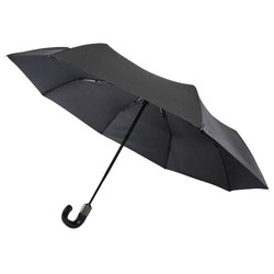 Obrázky: Čierny skladací dáždnik,aut.otváranie a zatváranie