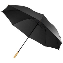 Obrázky: Golfový dáždnik pre 2 osoby z RPET, čierny
