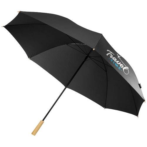 Obrázky: Golfový dáždnik pre 2 osoby z RPET, čierny, Obrázok 7