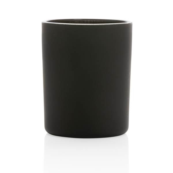 Obrázky: Malá vonná sviečka v pohári Ukiyo, čierna, Obrázok 3