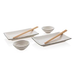 Obrázky: Sada na sushi pre 2 osoby Ukiyo, biela