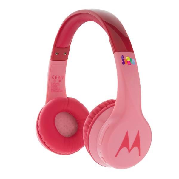 Obrázky: Detské bezdrôtové slúchadlá Motorola JR300, ružové, Obrázok 3