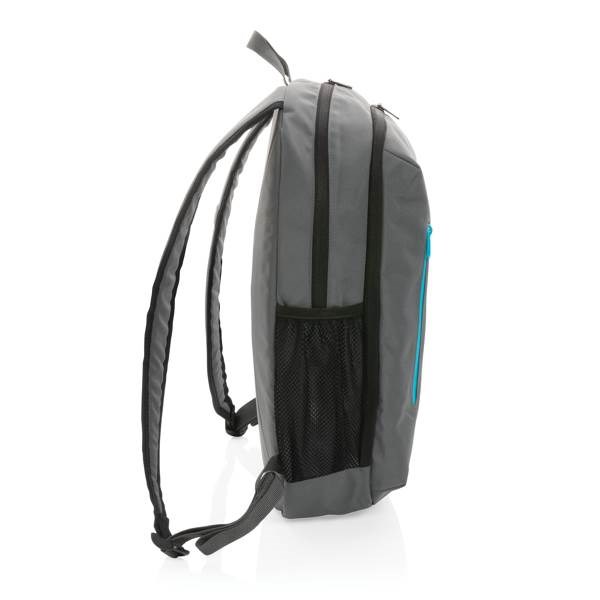 Obrázky: Základný ruksak Impact z 300D RPET AWARE, šedý, Obrázok 3