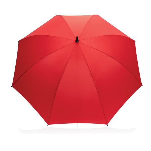 Obrázky: Červený voči vetru odolný dáždnik Impact, Obrázok 2