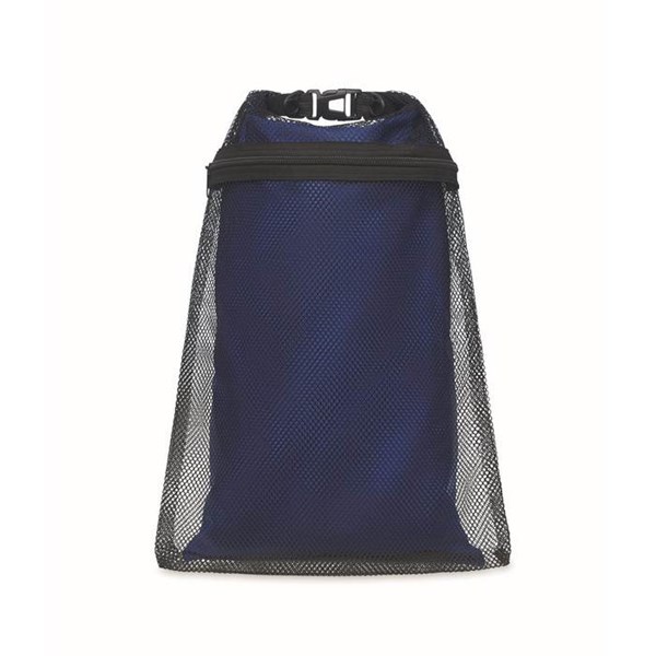 Obrázky: Modrá vodotesná taška s popruhom, 6L, Obrázok 1