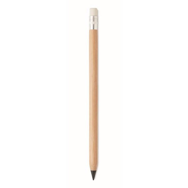 Obrázky: Bezatramentové bambusové pero s gumou, Obrázok 1