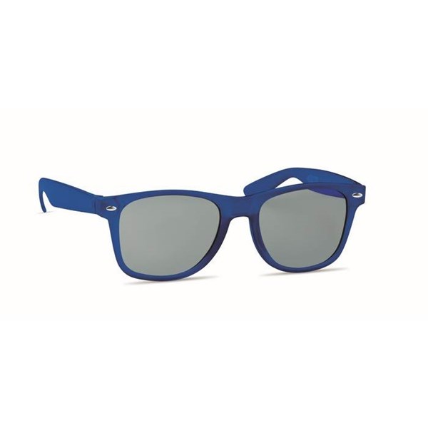 Obrázky: Transparentné modré slneč.okuliare s RPET obrubou