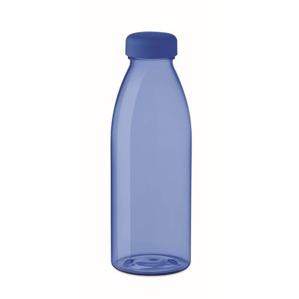 Obrázky: Transparentná kráľ. modrá RPET fľaša 500 ml