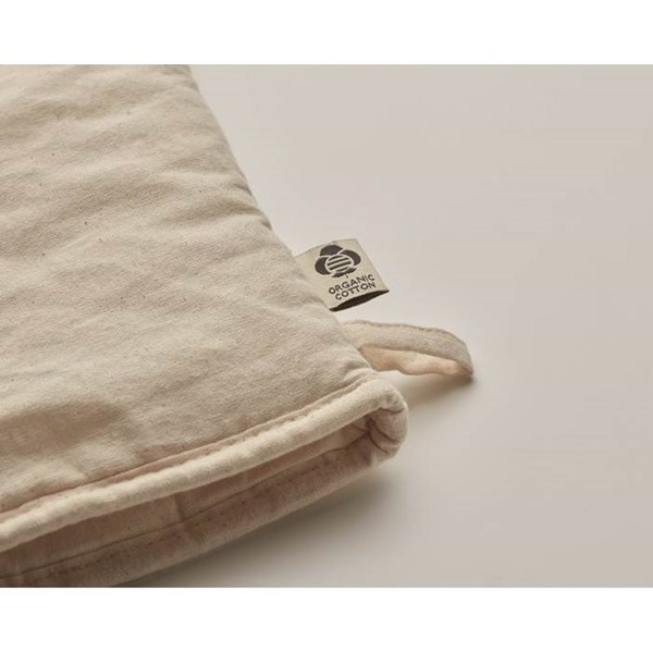 Obrázky: Béžová Kuchynská rukavica z bavlny, Obrázok 5