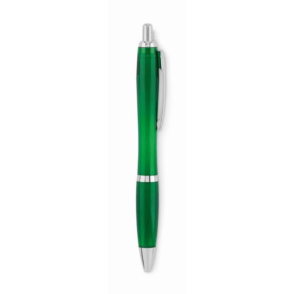 Obrázky: Zelené plastové guličkové pero z RPET, Obrázok 3