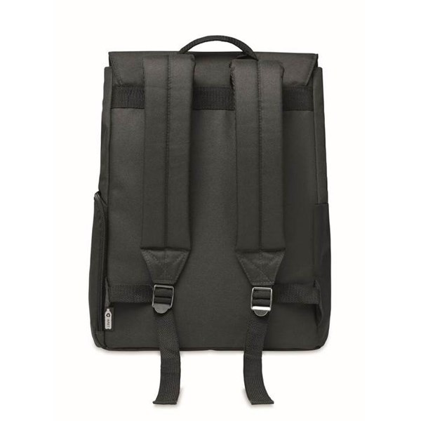 Obrázky: Čierny polstrovaný ruksak na notebook 15