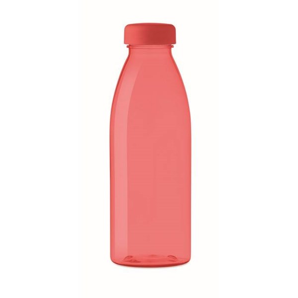 Obrázky: Transparentná červená RPET fľaša 500 ml, Obrázok 2
