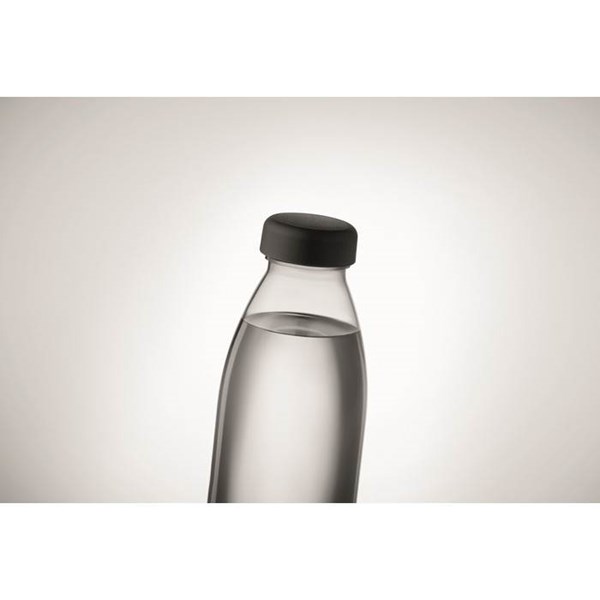 Obrázky: Transparentná šedá RPET fľaša 500 ml, Obrázok 6