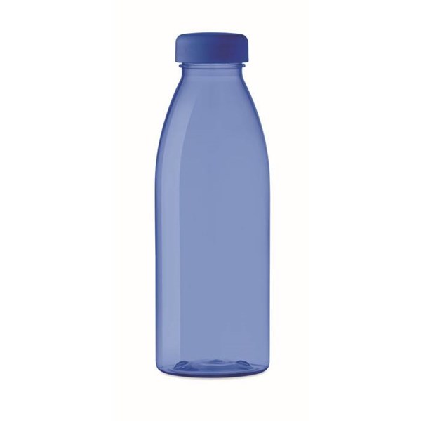 Obrázky: Transparentná kráľ. modrá RPET fľaša 500 ml, Obrázok 3