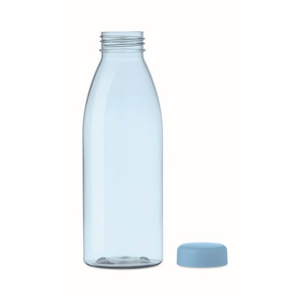 Obrázky: Transparentná svetlomodrá RPET fľaša 500 ml, Obrázok 3