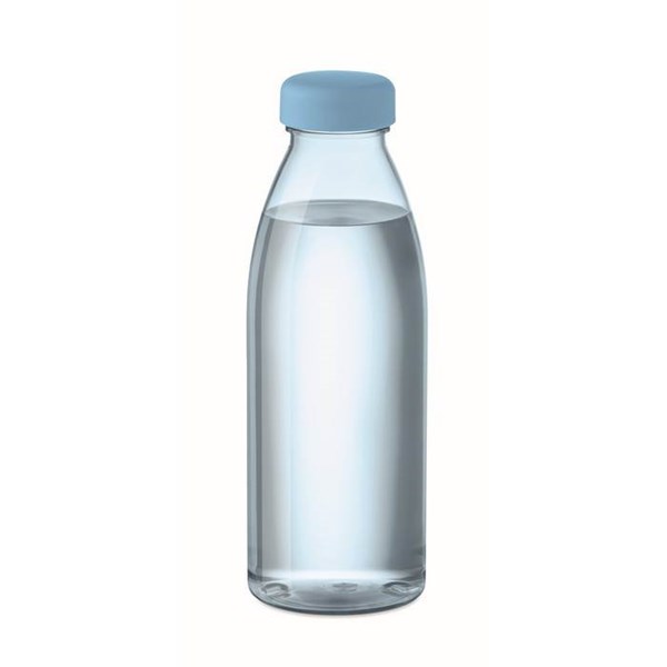 Obrázky: Transparentná svetlomodrá RPET fľaša 500 ml, Obrázok 4