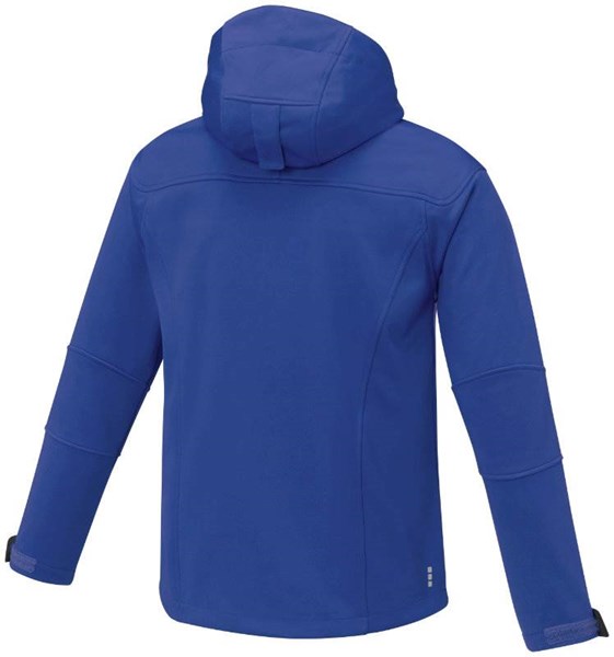 Obrázky: Pánska softshellová bunda Match-modrá, M, Obrázok 3