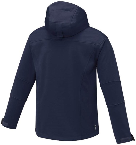 Obrázky: Pán. SOFTSHELL bunda Match ELEVATE n.modrá XXXL, Obrázok 3