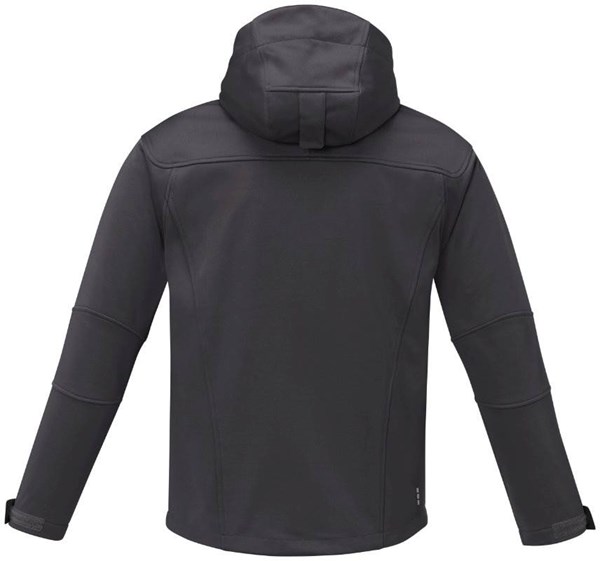 Obrázky: Pán. SOFTSHELL bunda Match ELEVATE tmavošedá XL, Obrázok 2