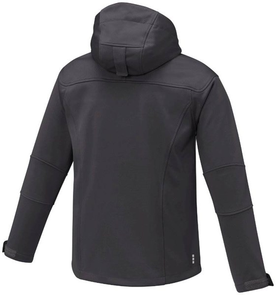 Obrázky: Pán.SOFTSHELL bunda Match ELEVATE tmavošedá XXXL, Obrázok 3