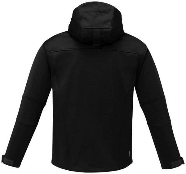 Obrázky: Pánska SOFTSHELL bunda Match ELEVATE čierna L, Obrázok 2